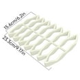 thumbnail image 3 of BUYISI Silicone Roasting Racks Easy-Clean Cooling Rack For Cooking Baking Rice White, 3 of 5