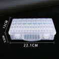 thumbnail image 4 of Estuche De Almacenamiento De Cuentas De Joyería Portasemillas acrílico duradero transparente para muebles domésticos (48 ranuras) Wdftyju Libre de BPA, 4 of 4