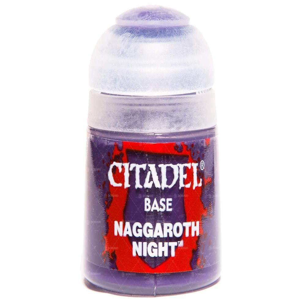 Citadel Base: Naggaroth Night, Naggaroth Night Base Acrylic Paint 12ml ...