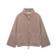 thumbnail image 1 of Blusa de poliéster para mujer, de manga larga, sin capucha, informal, de cuello alto, cómoda, de invierno, para exteriores y chaquetas, 1 of 2