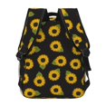 thumbnail image 4 of Disketp Sunflowers Mochila Estampada para Hombre y Mujer – Mochila Ligera Clásica con Múltiples Bolsillos para Universidad, Trabajo y Viajes-One Size, 4 of 5