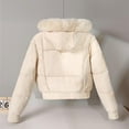 thumbnail image 4 of Niaviben Lightweight Puffer Jacket Women Cropped Puffer Jacket Women Womens Insulated Down Jacket Women Jackets Womens Jackets Casual Puffy Jackets Women Womens Fall Jackets White L, 4 of 5