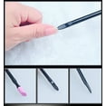 thumbnail image 2 of PVCS Double-end Quartz Cuticle Pusher Trimmer Manicure Nail Art Tool, 2 of 7