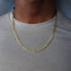 thumbnail image 2 of Fashion New Figaro Chain Necklace For Men Punk Silver Color Stainless Steel Long Necklace Men Hip Hop Jewelry Gift, 2 of 5