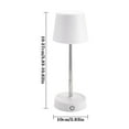 thumbnail image 3 of 100Fens Adjustable Height Small Table Lamp USB Rechargeable LED Portable Bedroom Dinning Camping Patio, 3 of 8