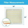 Filtrete by 3M, 14x14x1, MERV 10, Micro Particle Reduction HVAC Furnace