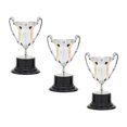thumbnail image 2 of Esquirla 3 Pieces Mini Trophies Small for Classroom Rewards Competitions Party Favors, 2 of 8