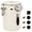 Beige, variant on ShanSon Coffee Canister Airtight, Stainless Steel Bean Storage Container with Date Tracker & Scoop, Grounds Sugar Flour Tea Cereal Fits Kitchen Pantry, Ideal Gift for Coffee Lovers,12oz,Silver