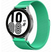 ALMNVO Band Compatible with Samsung Galaxy Watch 46mm/Galaxy Watch 3 45mm/Gear S3 Frontier/Classic Band,22mm Stainless Steel Mesh Loop Bracelet Strap Replacement for Huawei GT/2/2e 46mm Smartwatch