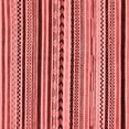 thumbnail image 1 of Ahgly Company Indoor Square Abstract Red Modern Area Rugs, 7' Square, 1 of 4
