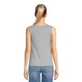thumbnail image 4 of RealSize Women's Rib Muscle Tank Top, Sizes XS-3XL, 4 of 6