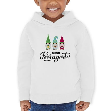 

Buon Ferragosto Cute Gnomes Hoodie Toddler -Image by Shutterstock 4 Toddler