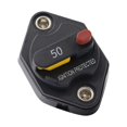 thumbnail image 1 of Maytalsory Circuit Breaker Upgraded Fittings Waterproof Compact Size Volt Disconnector Professional Safety Universal Over-Current Protector 50A, 1 of 6