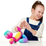 Squeakee Rainbowie Balloon Dog - Interactive Electronic Pet Toy with ...