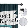 thumbnail image 4 of Harvest Season Fall Leaves and Pumpkins Kitchen Curtains Set of 2 Semi-Sheer,52x84in Kitchen Curtains Fall Holiday Long Curtain, 4 of 5