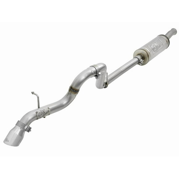 Fits 2018-2022 Jeep Wrangler JL Advanced FLOW Engineering Exhaust System Kit 49-48065-1P Mach Force XP Cat Back System; Stainless Steel; With Muffler; 2-1/2 Inch Pipe Diameter