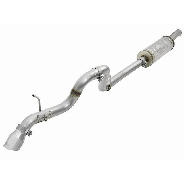 Fits 2018-2022 Jeep Wrangler JL Advanced FLOW Engineering Exhaust System Kit 49-48065-1P Mach Force XP Cat Back System; Stainless Steel; With Muffler; 2-1/2 Inch Pipe Diameter