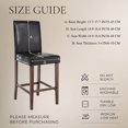 thumbnail image 4 of SHILIU-Stretch Bar Stool Covers Set of 4, Stretch Removable Washable Bar Stool Chair Cover Slipcovers, Counter Stool Bar Chair Covers for Kitchen Pub Dining Room Cafe Furniture(Butterfly), 4 of 4