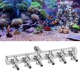 thumbnail image 4 of Ecomeon Fish Tank Distribution Valve Fish Tank Oxygen Pipe Carbon Dioxide Adjustment Switch Stainless Steel Distributor Valve,Fish Tank Splitter Valve,Aquarium Splitter, 4 of 8