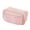 Pink, variant on Large Capacity Zipper Pen Pouch With Wide Opening, Spacious Portable Stationery Storage Bag, Durable Multi-Pocket Pencil Case For Workplace Daily Writing Tool Arrangement-(Pink)