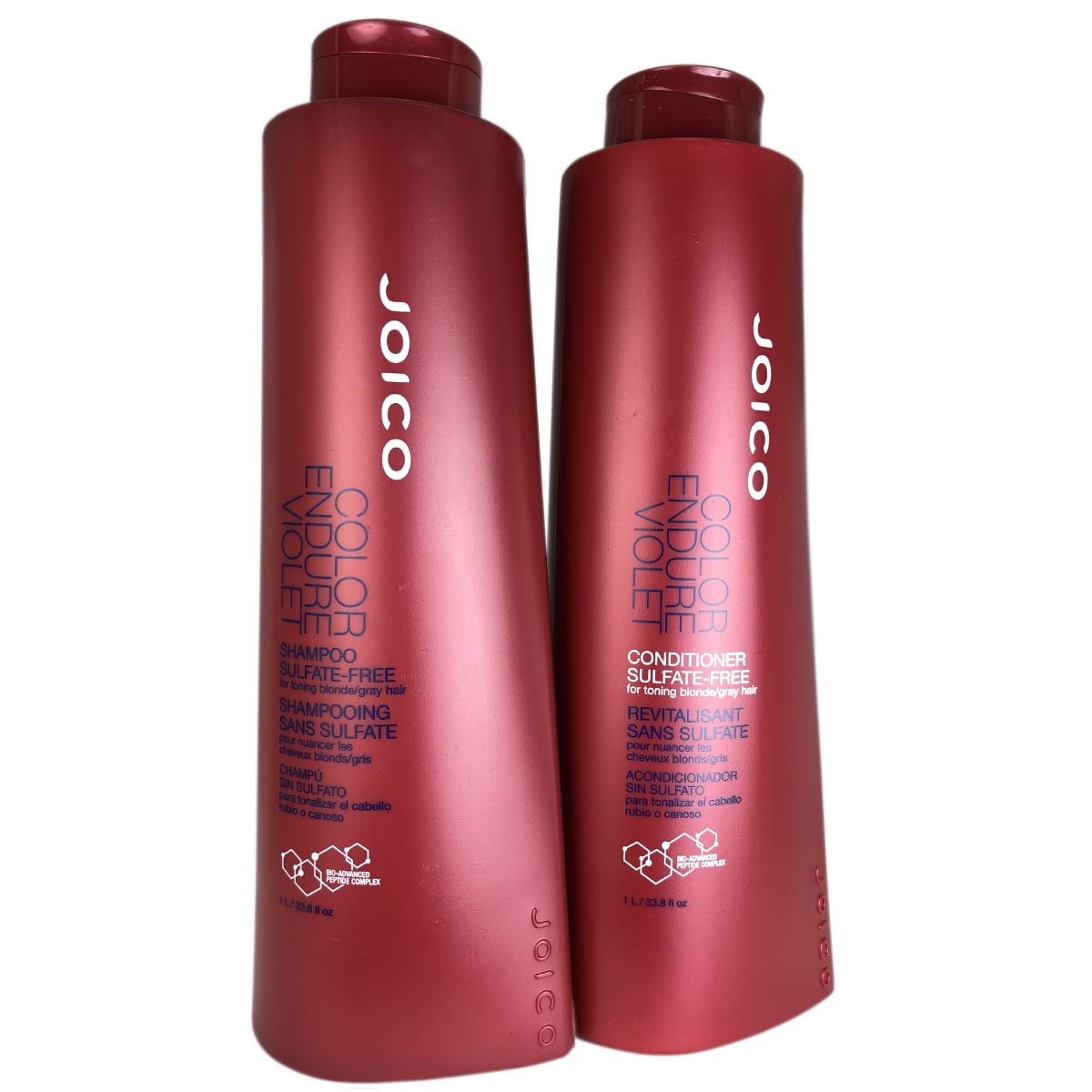 Joico Color Endure Violet Shampoo and Conditioner Liter x oz. package - Walmart.com