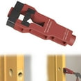 thumbnail image 1 of Door Latch Installation Kit Help Remove Material to Install Door Latch for Clean, Accurate Professional Installation, Door Latch Tool for Use with 1-3/4" or 1-3/8" Thick Door, 1 of 5