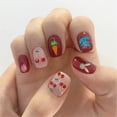thumbnail image 5 of Tkrady Easter Nail Stickers New 3D Back Glue Golden Egg Bunny Easter Nail Stickers-A, 5 of 5