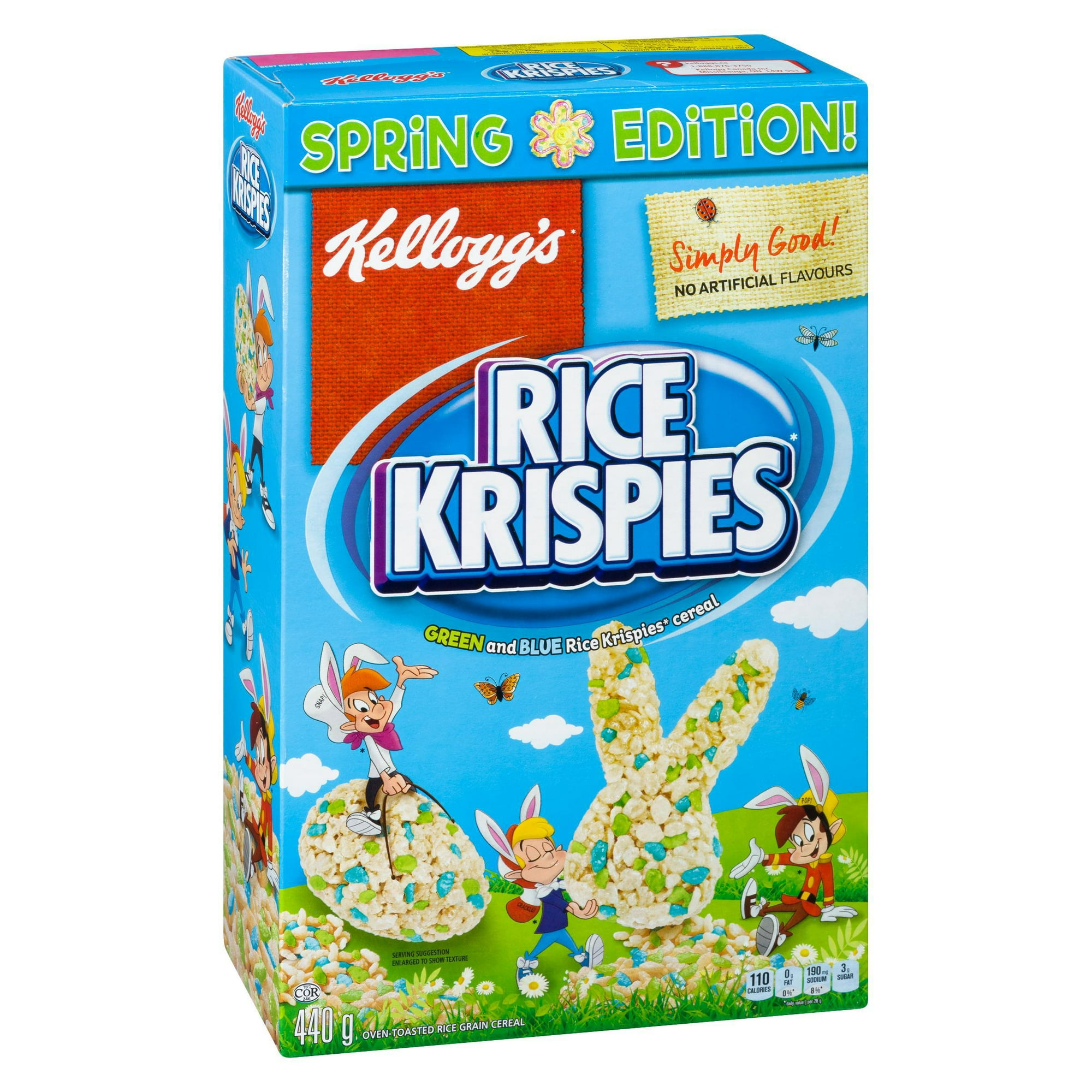 Kellogg's Rice Krispies Spring Edition Cereal 440g