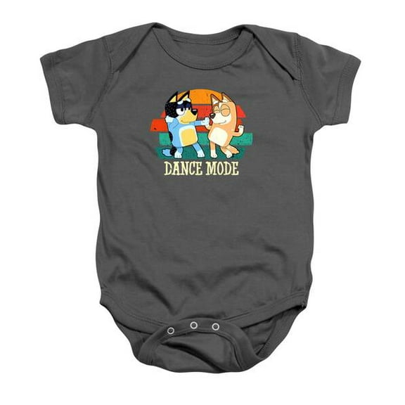 Vintage Dance Mode Bluey Baby Onesie Bluey Theme Party, Bluey And Bingo, Kids Birthday Tee Cute Baby Onesie, BABY BODYSUIT LAT 4424