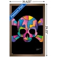 thumbnail image 3 of Jason Naylor - Color Skull Wall Poster, 14.725" x 22.375", Framed, 3 of 3