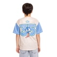 thumbnail image 6 of Sonic the Hedgehog Boys Graphic Baseball Button Down Jersey with Short Sleeves, Sizes 4-12, 6 of 9
