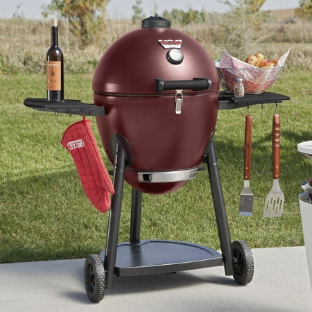 Char-Griller Red Akorn Kamado Kooker