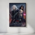 thumbnail image 4 of The Witcher - TV Show Poster (Season 3 - Geralt & The Girls) Poster Size 24''x36'' - The Golden Shop, 4 of 5