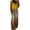 Yellow-vestidos de otoño para mujer, variant on Aboser Womens Casual T-shirt Dresses V Neck Sleeveless Long Dress Tie Dye Maxi Dresses Summer Loose Fit Tank Dress with Pockets