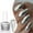 Silver, variant on Metallic Nail Polish, Mirror Shiny Metal Effect Long-Lasting Quick Dry Nail Lacquers, Multicolor DIY High Gloss Chrome Nail Art Gel Polish, 7ml