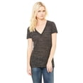 thumbnail image 1 of BELLA+CANVAS T-Shirt à Manches Courtes Col en V Profond pour Femmes, 1 of 1