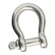 thumbnail image 5 of Grillete de Cadena de Mosquetón en apariencia de Tornillo para Maletas / Mochilas de 3/8 '' DYNWAVEMX Grillete D de acero inoxidable, 5 of 6