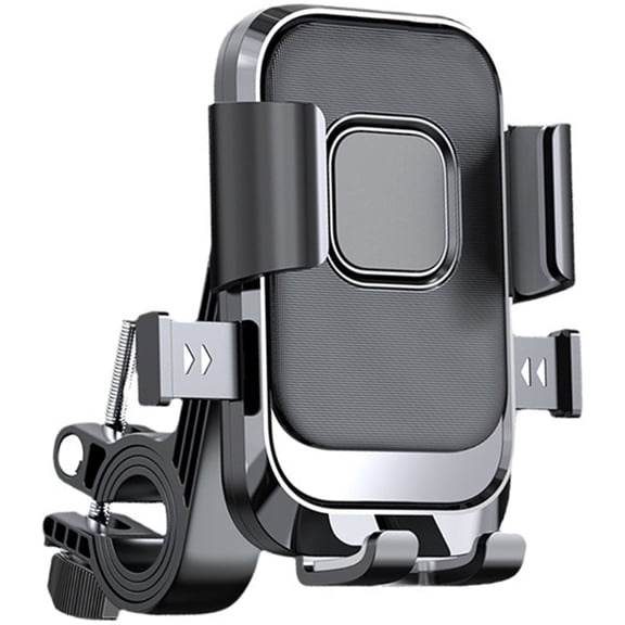 Motorcycle Phone Holder Handlebar/Rearview Mirror Mount Rotating Phone Cradles Shockproof Stand Holder for Scooter Bike