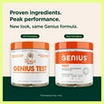 thumbnail image 5 of Genius Test, Advanced Testosterone Booster for Men - Natural Stamina, Energy & Strength Enhancing Supplement - Lean Muscle Builder, Brain & Libido Support Supplements, 120 Veggie Pills, 5 of 9