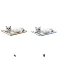 thumbnail image 3 of Methold Cama colgante para mascotas, tela Oxford, hamaca transpirable de alta resistencia, ventana, asiento lavable, montaje para dormir para el hogar y Perchas para gatos Azul Methold PT004075-02, 3 of 6