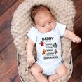 thumbnail image 2 of Baby Romper Siamese Baby Fart Attire Letter Cartoon Superman Print Romper, 2 of 6
