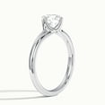 thumbnail image 2 of Ammo Jewel 1.7 Ct Round Cut Lab-Created Diamond Engagement Ring - 14K White Gold Plated - Women's Prong Setting - Ideal for Proposals- Anniversaries- and Thoughtful Birthday Gifts, 2 of 3