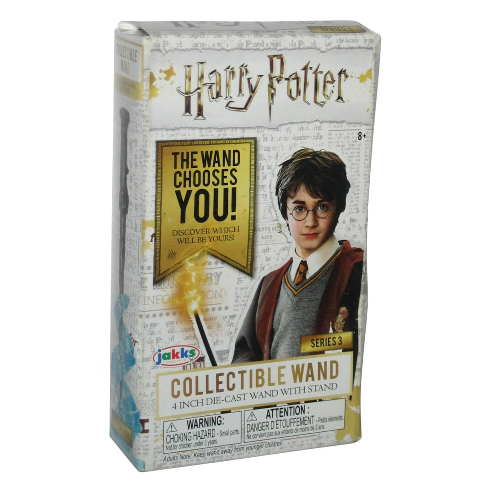 Harry Potter Collectible DieCast 4 Inch Wand Toy (Mystery Blind Box
