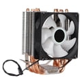 thumbnail image 4 of CPU Cooler, 6 Heat Pipes Computer CPU Cooler, RGB CPU Air Cooler, 3Pin 90mm PWM Fans for LGA775 1155 1156 1366 2011 AM2 AM2+ AM3, Low Noise, Precise Airflow, 4 of 7