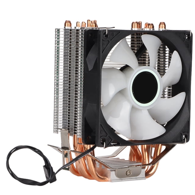 Enfriador De CPU, Radiador De Refrigeración De 6 Tubos Disipador De Calor De CPU, Ventiladores De Refrigeración De CPU De 90 Mm Tecnología De Directo Flujo De Aire Preciso