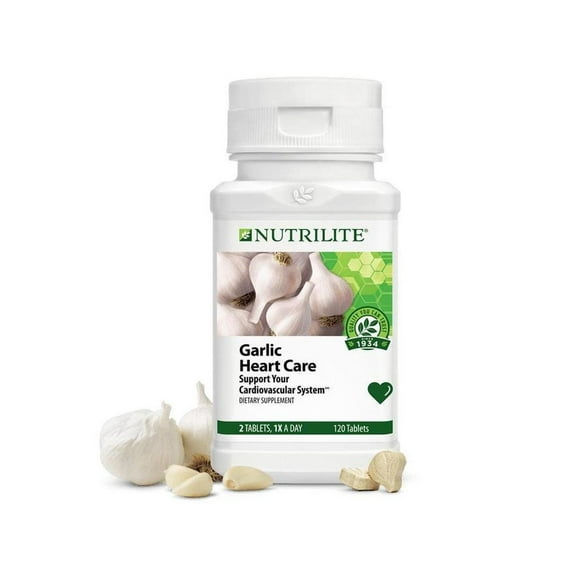 Ajo Concentrado Nutrilite Amway Suplemento 120 Tabletas Amway Ajo Concentrado