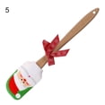 thumbnail image 1 of Butter Spatula High Temperature Resistance Christmas Themed Silicone Bread Bakery Butter Scraper Kitchen Tool, 1 of 8