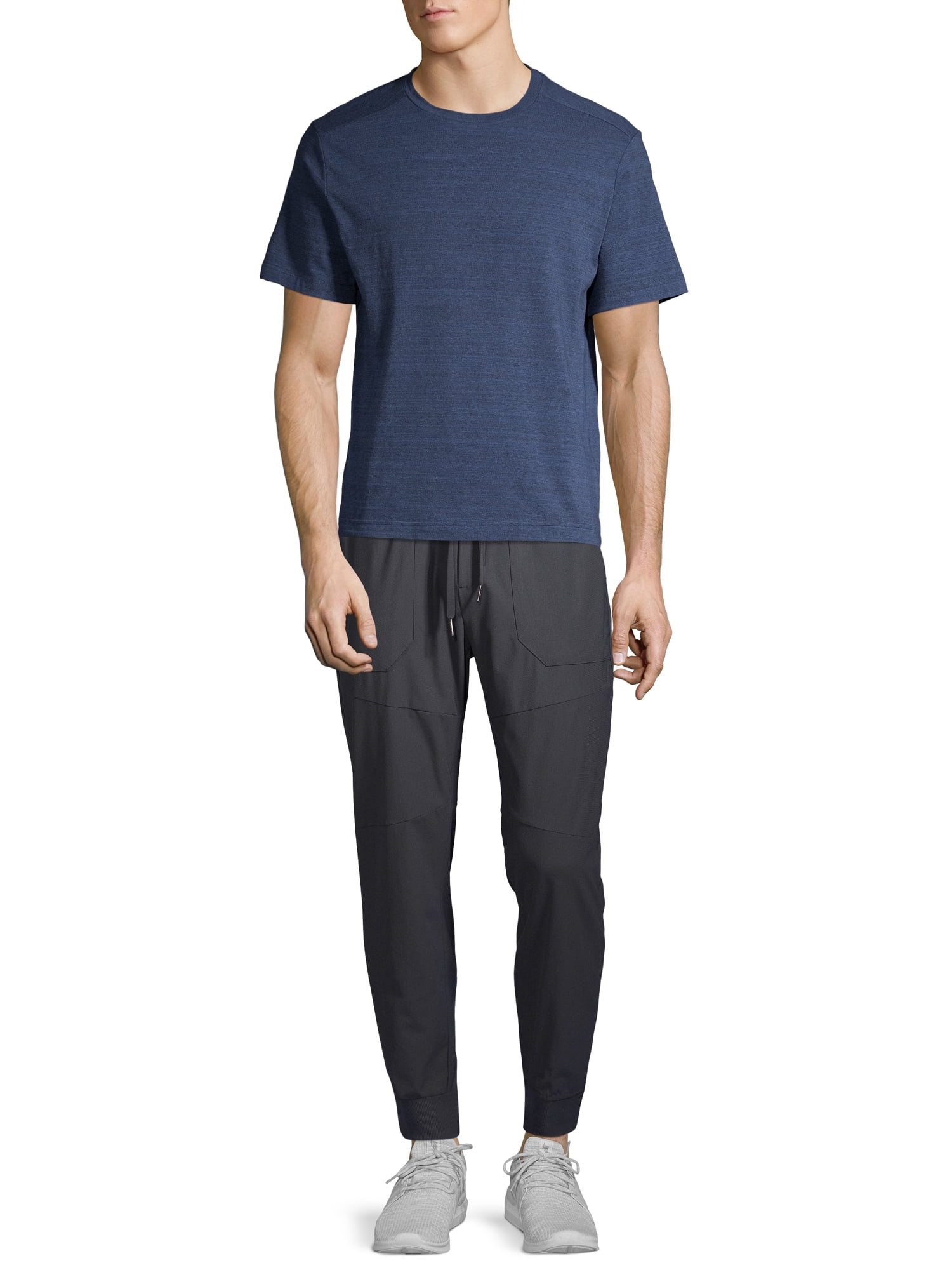 Athletic Works Men's and Big Men's Tri Blend Active T-Shirt, up to 5XL