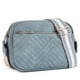 thumbnail image 1 of Bandolera BOSTANTEN de piel vegana acolchada azul claro, 1 of 6