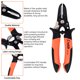 thumbnail image 4 of Kit de herramientas de crimpado de alambre PARON Professional 4 In 1 Wire Crimper Engineering Terminal de trinquete Alicates de prensado Bootlace Ferrule Crimper Tool Terminales de extr PARON Kit de herramientas de crimpado de alambre, 4 of 5